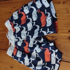 Trunks surf and swim sz 4 whale swim trunks